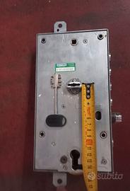 serratura Mottura a  cilindro europeo+doppia mappa