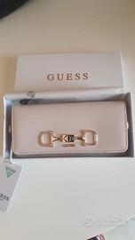 Guess * Portafoglio donna ecopelle stone * Nuovo