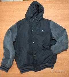 Giubbino Billabong nero-grigio