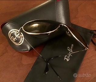 Ray-Ban Oval Metal Argento Originali