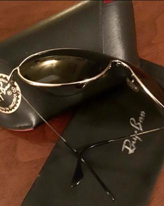 Ray-Ban Oval Metal Argento Originali