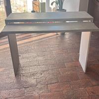 Consolle  scrivania tavolo con parte Allungabile
