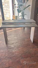 Consolle  scrivania tavolo con parte Allungabile