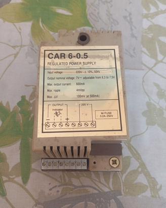 vecchio alimentatore CAR 6-0.5

