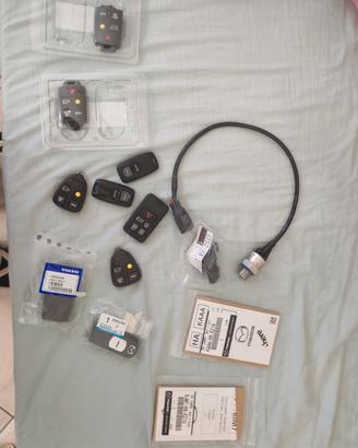 lotto ricambi auto telecomandi SD card
