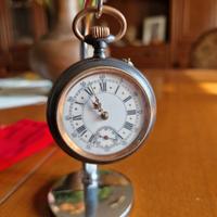 Antico orologio da tasca con automa erotico