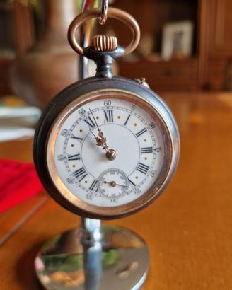 Antico orologio da tasca con automa erotico