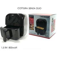 Dictrolux Friggitrice ad aria 1.5LT 800W Nero  
