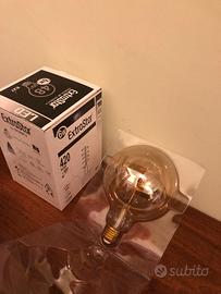 Lampadina LED Vintage E27 Globo 6W Luce Calda 2200