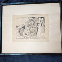 Pablo Picasso Litografia della celebre serie Suite