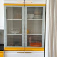 Vetrina bianca Scavolini 2 ante in vetro perfetta