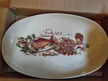 Servizio piatti di Pesce