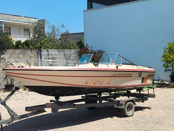 Barca acquaviva mar 2 + carrello  omologato