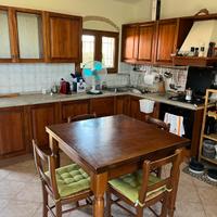Cucina angolare in legno
