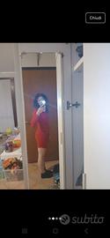 vestito rosso fuoco M