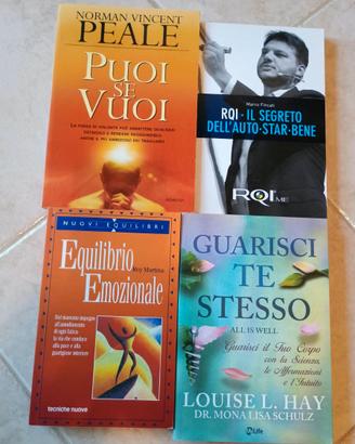 Lotto di libri di crescita personale/evoluzione