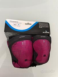 Ginocchiere e gomitiere B’Twin per pattini