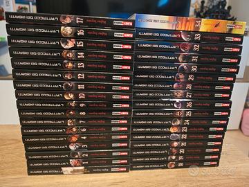 attack on titans 1 - 34 (serie completa) + variant