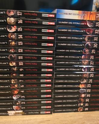 attack on titans 1 - 34 (serie completa) + variant