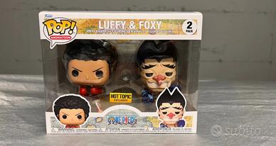 Luffy&Foxy Hot Topic 2pack One Piece funko pop