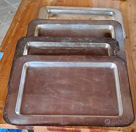 4 VASSOI PORTATA GNUTTIAN SILVER PLATED