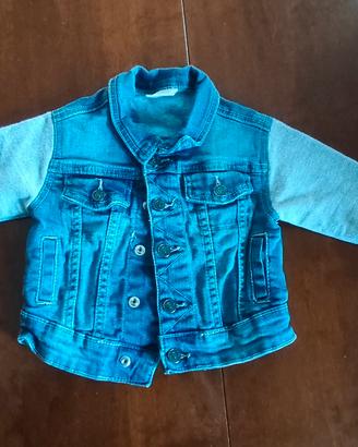 Giubbotto jeans neonato 3-6 mesi