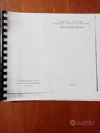 Storia della musica Baroni Rubini Petazzi Santi