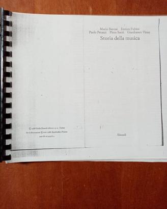 Storia della musica Baroni Rubini Petazzi Santi