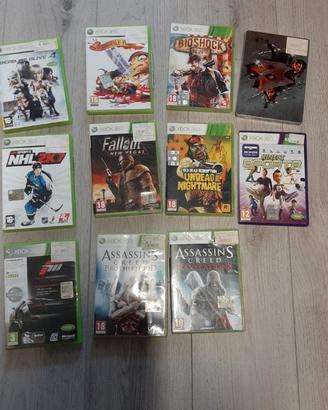 Collezione giochi per Xbox360