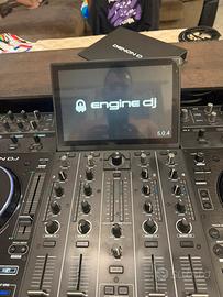 Consolle dj denon primer 4 plus + case per pc