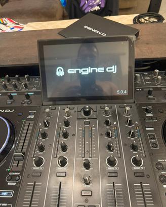 Consolle dj denon primer 4 plus + case per pc