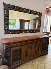 credenza e specchio
