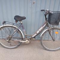 bicicletta donna raggio 26 con cambio 