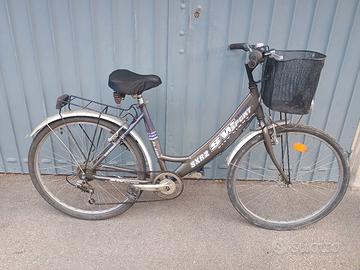 bicicletta donna raggio 26 con cambio 