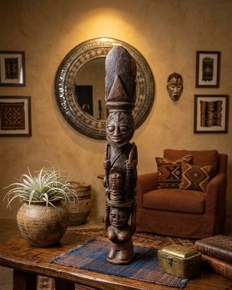 Scultura Ancestrale Yoruba - arte tribale