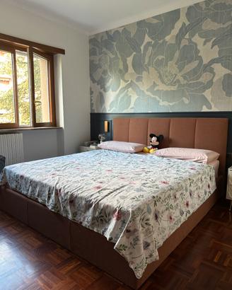 Letto contenitore+materasso KING SIZE