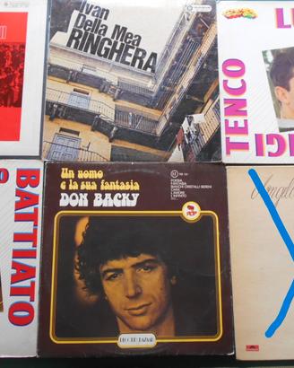 MUSICA ITALIANA VINILE  anche singoli