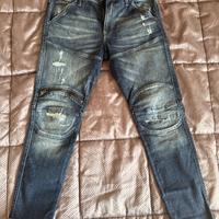 G star 5620 3D Zip Knee 32x30 Skinny Jeans