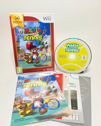 Mario Power Tennis, Wii, Pal Multilingua (con ITA)