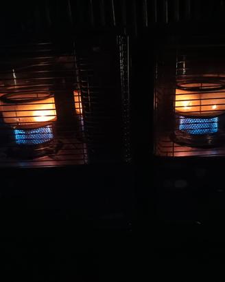 Stufa radiante a combustibile liquido 