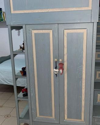 Cameretta per bambini in legno di frassino