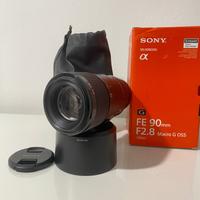 Sony FE 90mm f/2.8 G macro