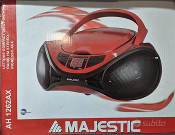 Stereo Portatile Majestic AH 1262AX con Lettore CD