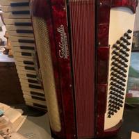 FISARMONICA GABBANELLI ROSSA 80 bassi 37 tasti