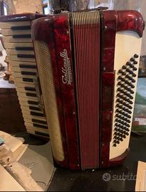 FISARMONICA GABBANELLI ROSSA 80 bassi 37 tasti