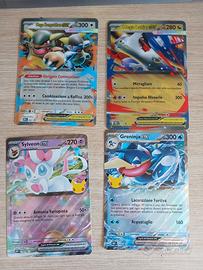 LOTTO CARTE POKEMON GIGANTI