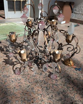 Elegante Lampadario Vintage Anni '70