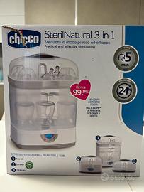 Chicco SterilNatural 3in1 sterilizzatore vapore