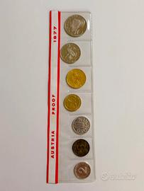 Raro set monete proof - Austria