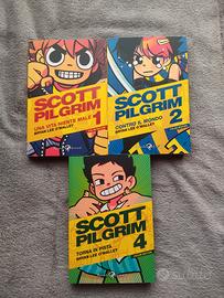 Scott Pilgrim color edition vol. 1-2-4